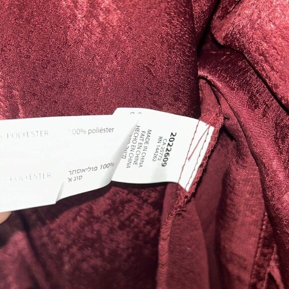 Black Tape Burgundy Mini Fit & Flare
Dress(Size Medium) - Picture 6 of 8